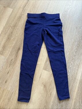Express purple/Blue Stretch Leggings